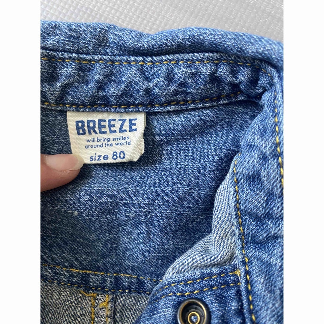 BREEZE(ブリーズ)のBREEZE 80サイズ 女の子 ワンピース 春 夏 キッズ/ベビー/マタニティのベビー服(~85cm)(ワンピース)の商品写真