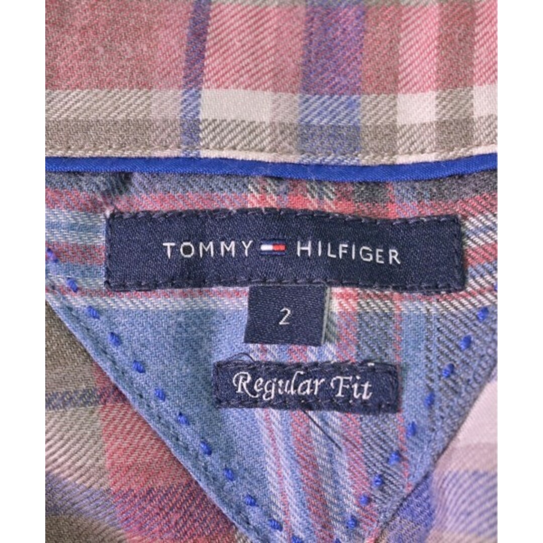TOMMY HILFIGER(トミーヒルフィガー)のTOMMY HILFIGER カジュアルシャツ 2(M位) 【古着】【中古】 レディースのトップス(シャツ/ブラウス(長袖/七分))の商品写真