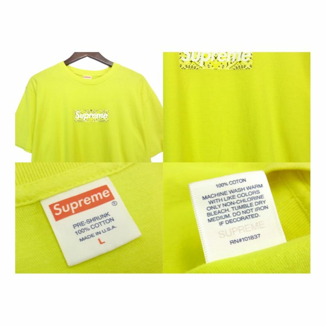 Supreme - シュプリームSupreme□19AW Bandana Box Logo Tシャツの通販 ...