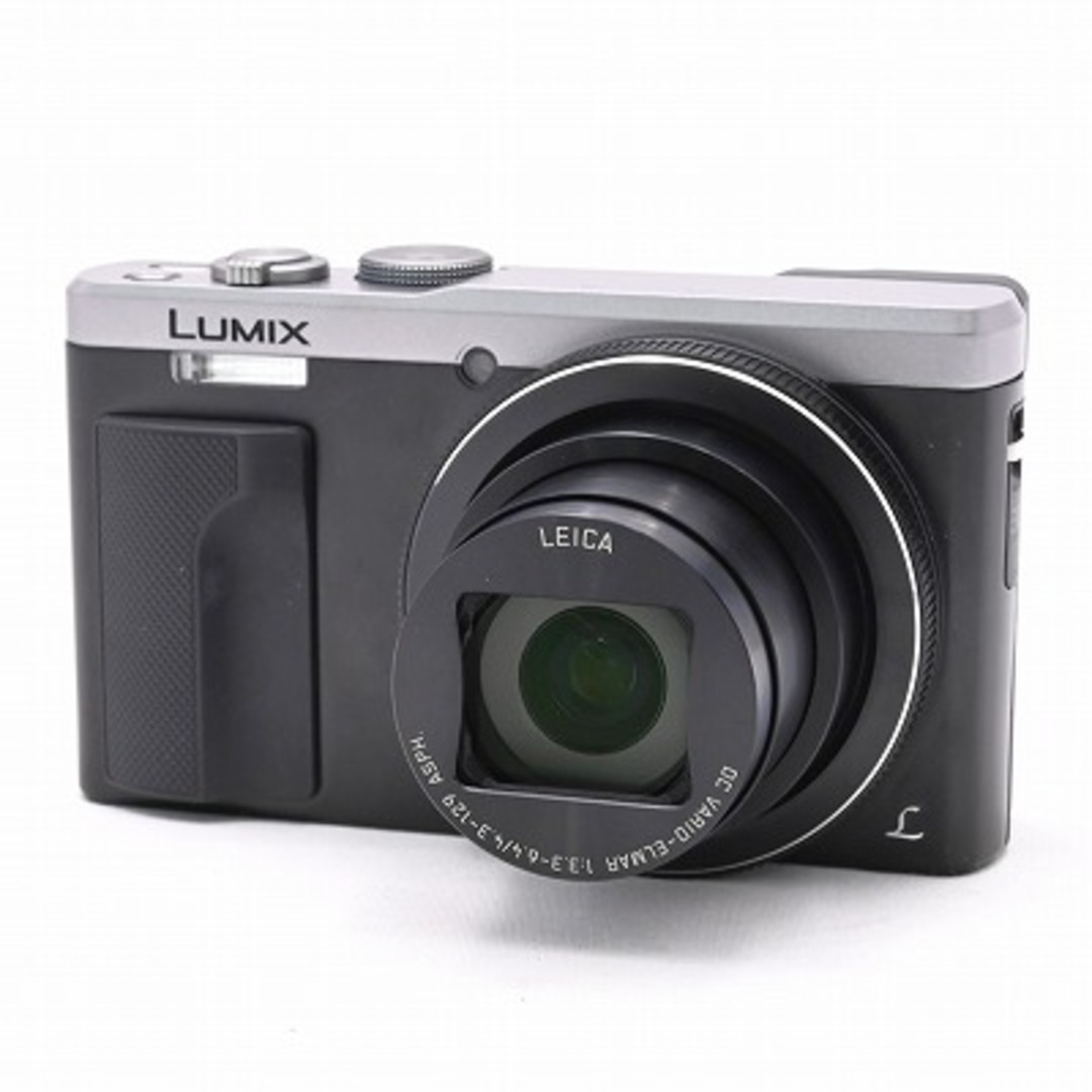 Panasonic(パナソニック)のPanasonic LUMIX DMC-TZ85 シルバー スマホ/家電/カメラのカメラ(コンパクトデジタルカメラ)の商品写真
