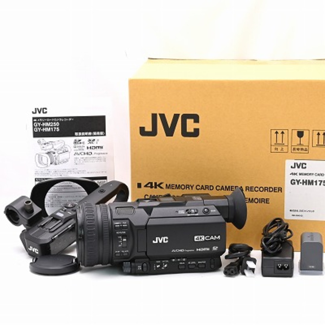 【超特価sale開催】  JVC 4Kメモリーカードカメラレコーダー GY-HM175 ビデオカメラ