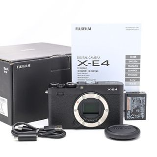 フジフイルム(富士フイルム)のFUJIFILM X-E4 ボディ ブラック(ミラーレス一眼)