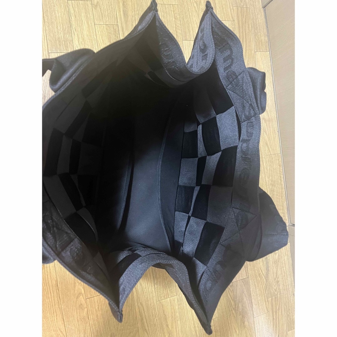 新品未使用　シュプリーム　新作　Woven Large Tote ブラック