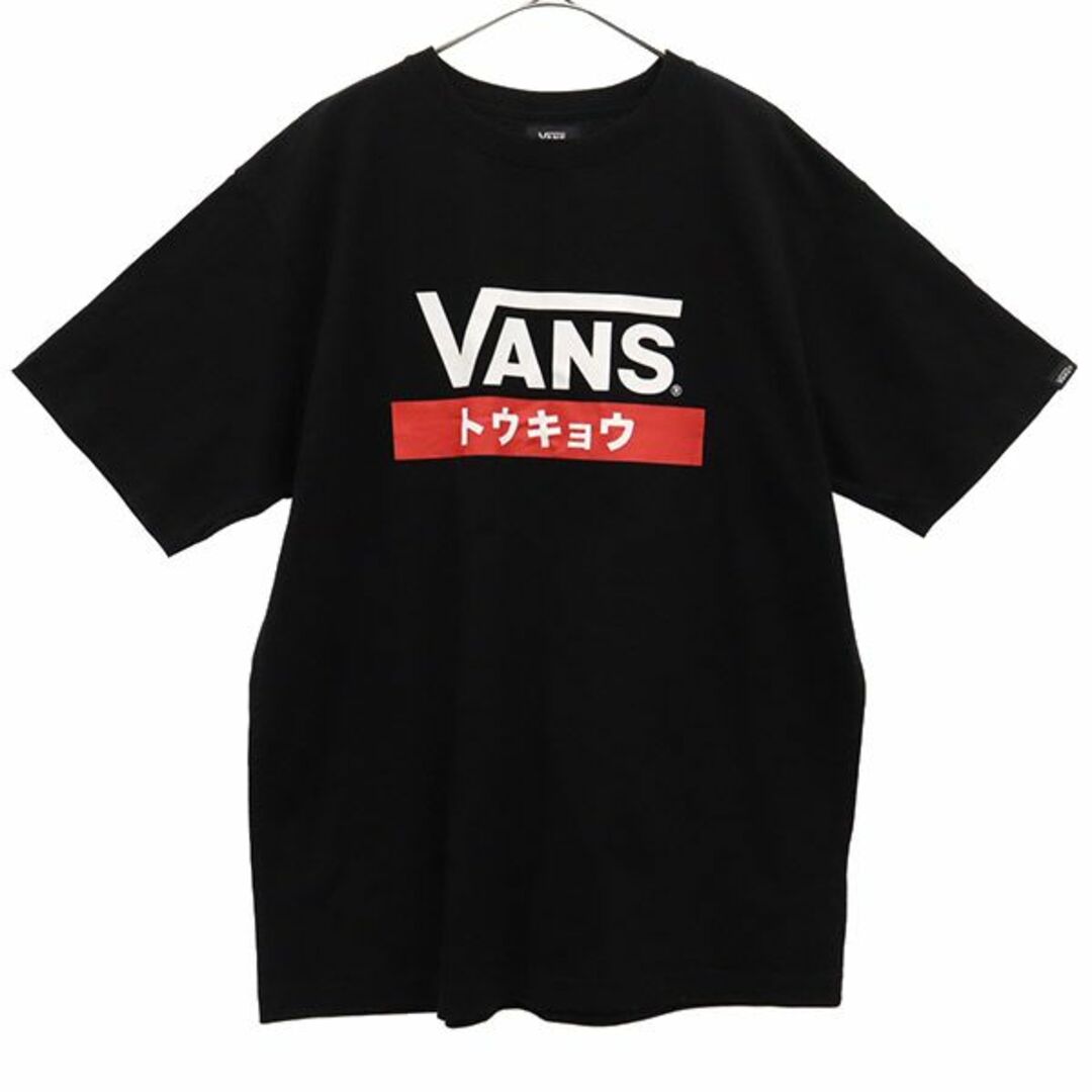 SSZ×VANS（エスエスズィーヴァンズ） ロゴプリントTシャツ ブラック