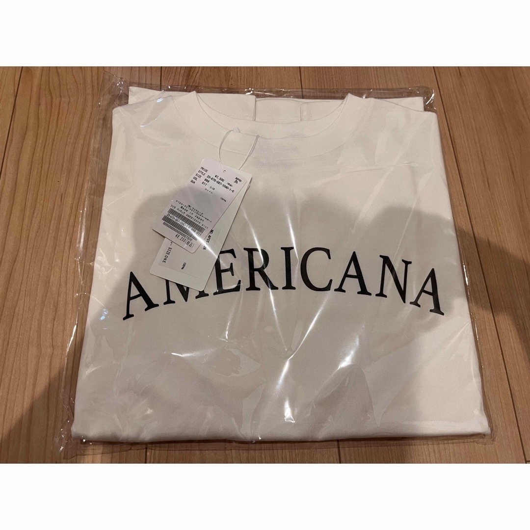 アイテムまでお手頃な AP STUDIO 別注 AMERICANA arche logo Tシャツ