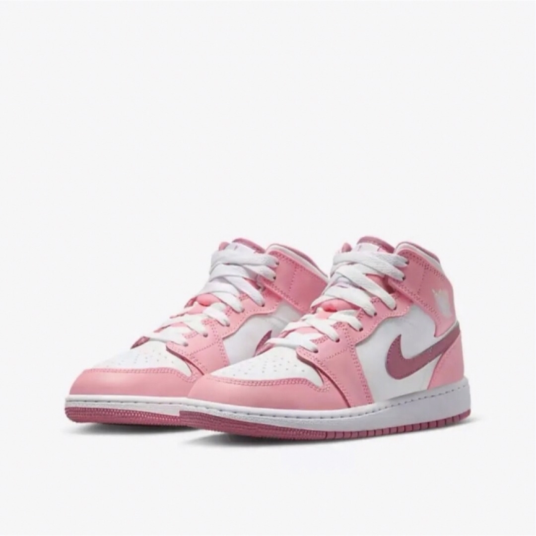 Jordan Brand（NIKE） - 22.5【新品】NIKE GS AIR JORDAN1 MID