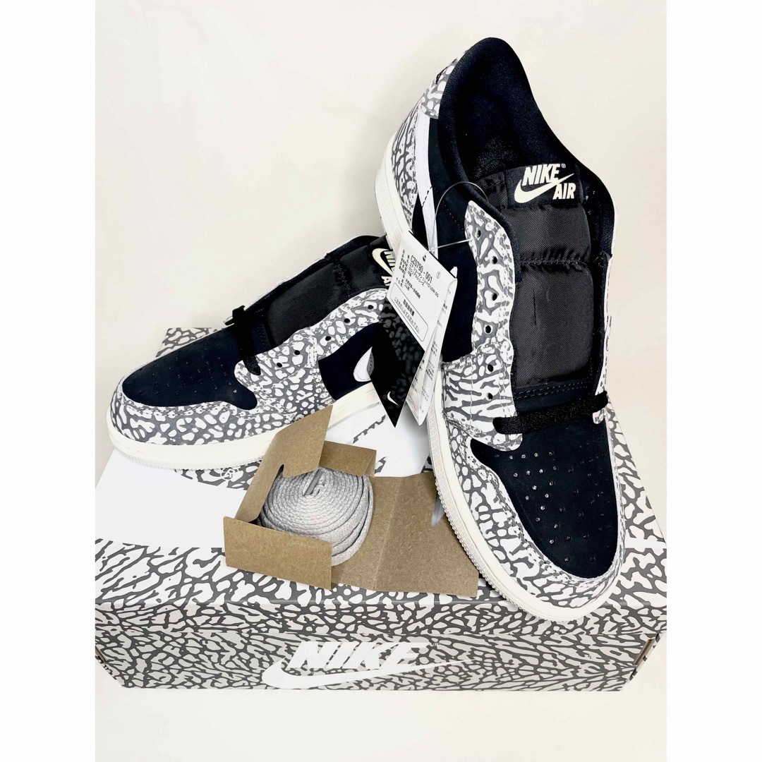 Nike Air Jordan 1  Low OG "Black Cement"スニーカー