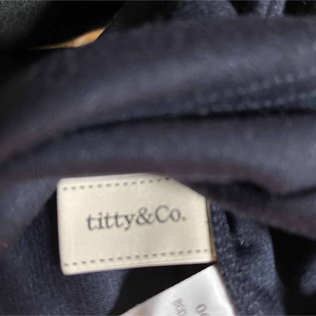 titty&co(ティティアンドコー)の袖シースルー　半袖　ブラウス レディースのトップス(シャツ/ブラウス(半袖/袖なし))の商品写真