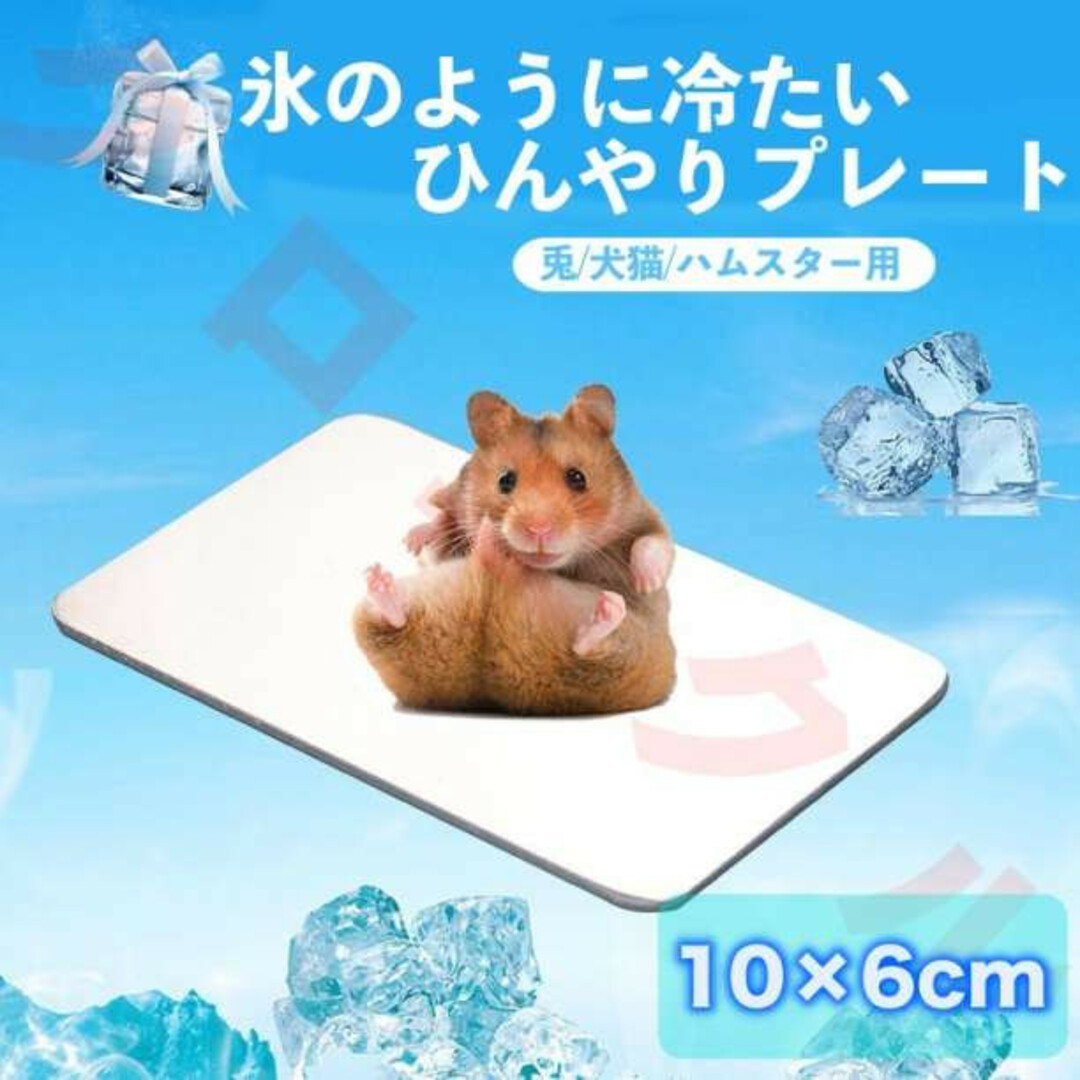 国内在庫】 小動物 ひんやり 洗える ハムスター おもちゃ アルミクール