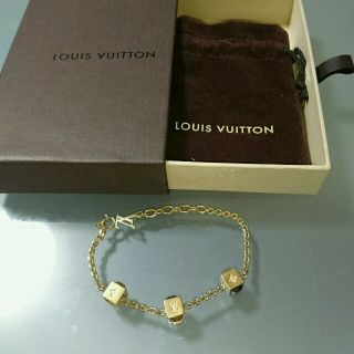 ルイヴィトン(LOUIS VUITTON)のお値下げ！LOUIS VUITTON♡ブラスレ　ギャンブル　訳アリ！！(ブレスレット/バングル)