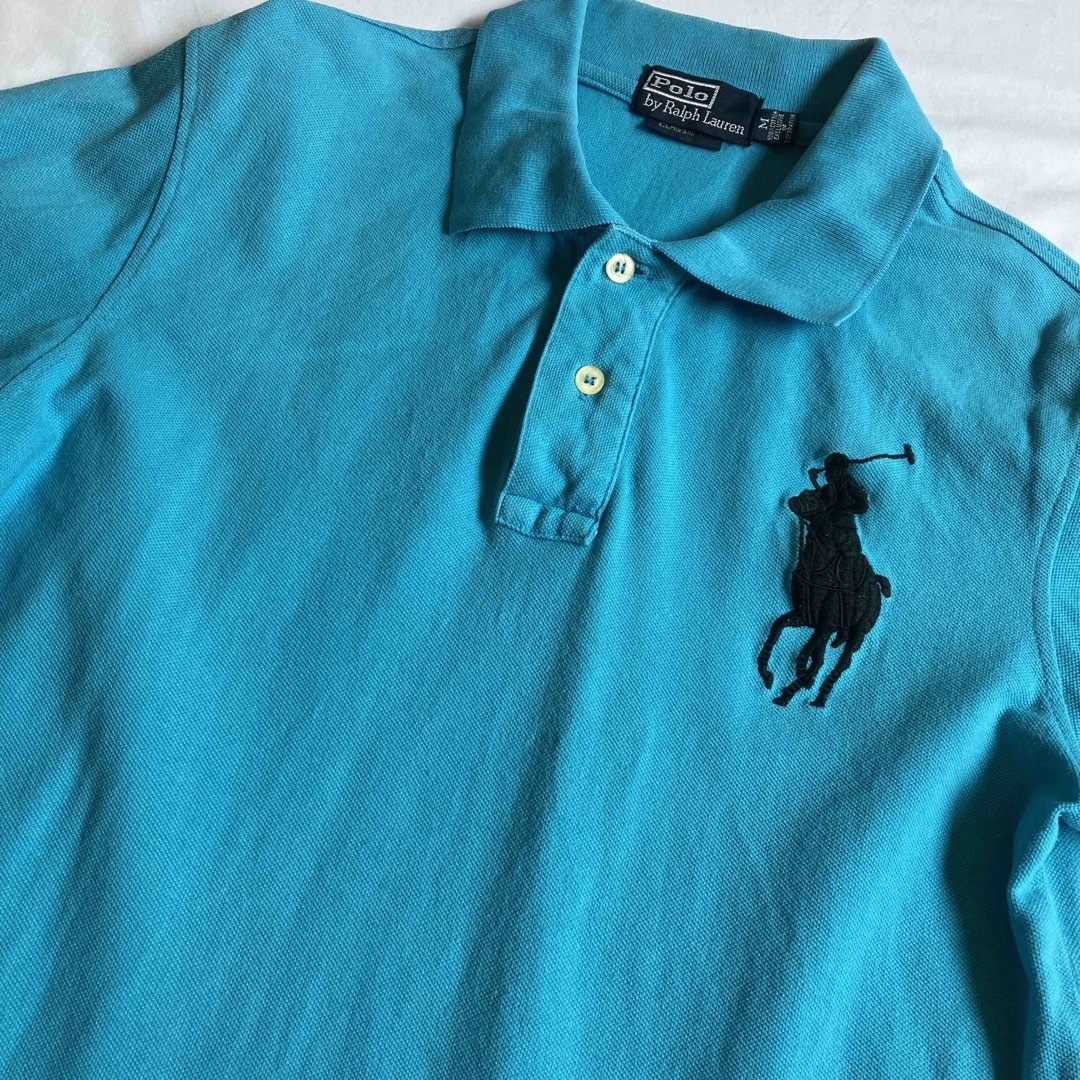 POLO RALPH LAUREN(ポロラルフローレン)のRalph Lauren ラルフローレン ポロシャツ ビッグポニー スカイブルー レディースのトップス(ポロシャツ)の商品写真