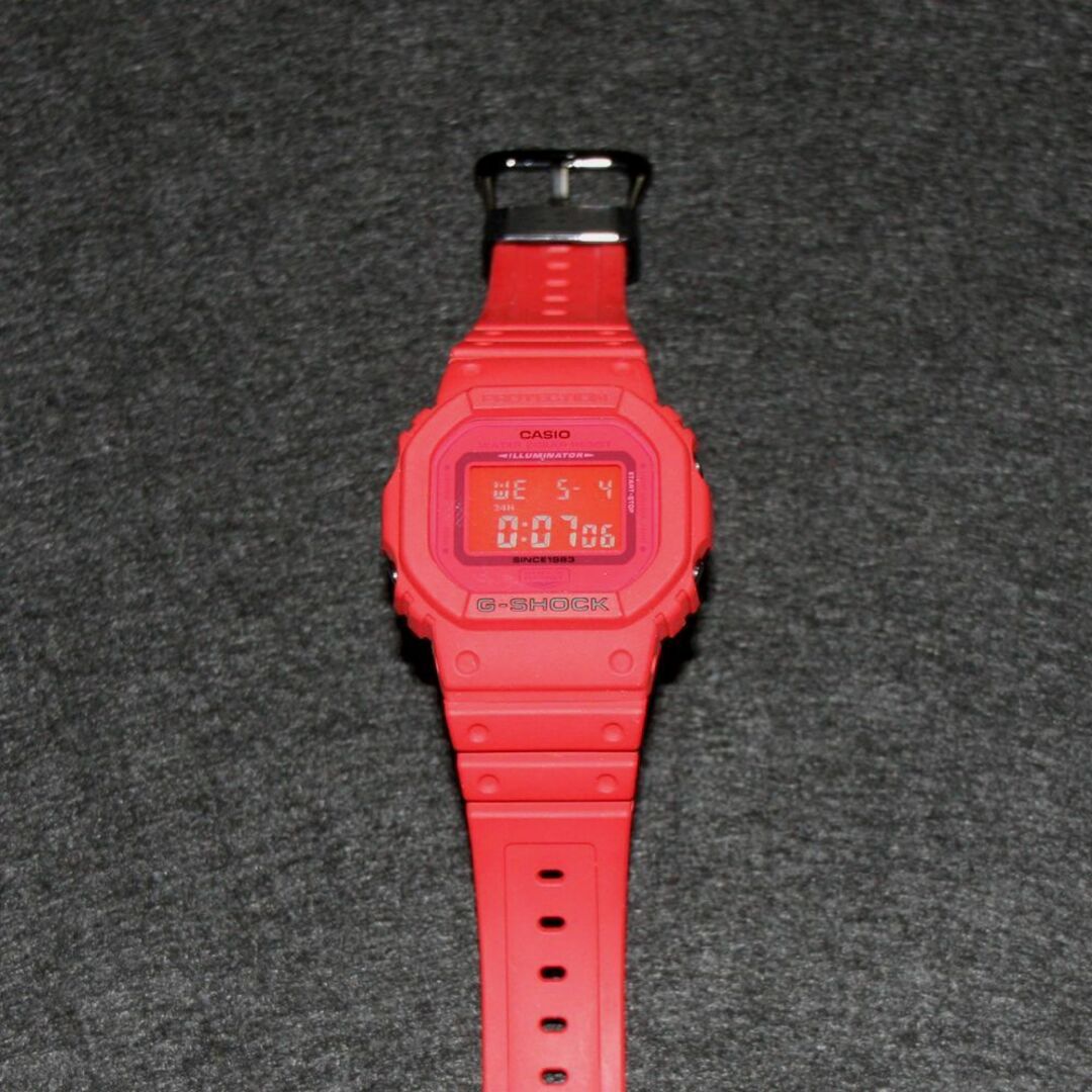 G-SHOCK RED OUT DW-5635C-4JR 35周年記念モデル