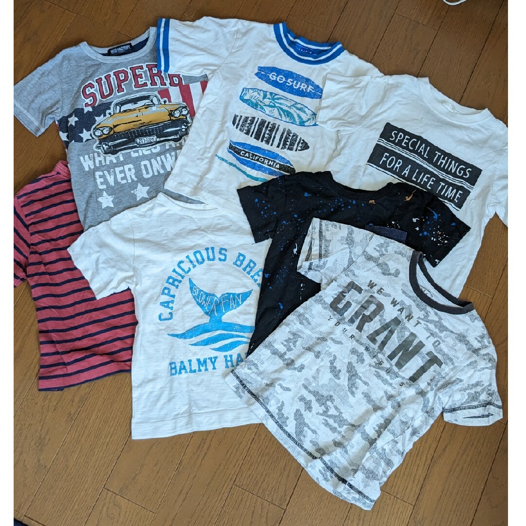 GU - Tシャツ 男の子 まとめ売り 120サイズ 7枚セットの通販 by ☆Y☆2 ...
