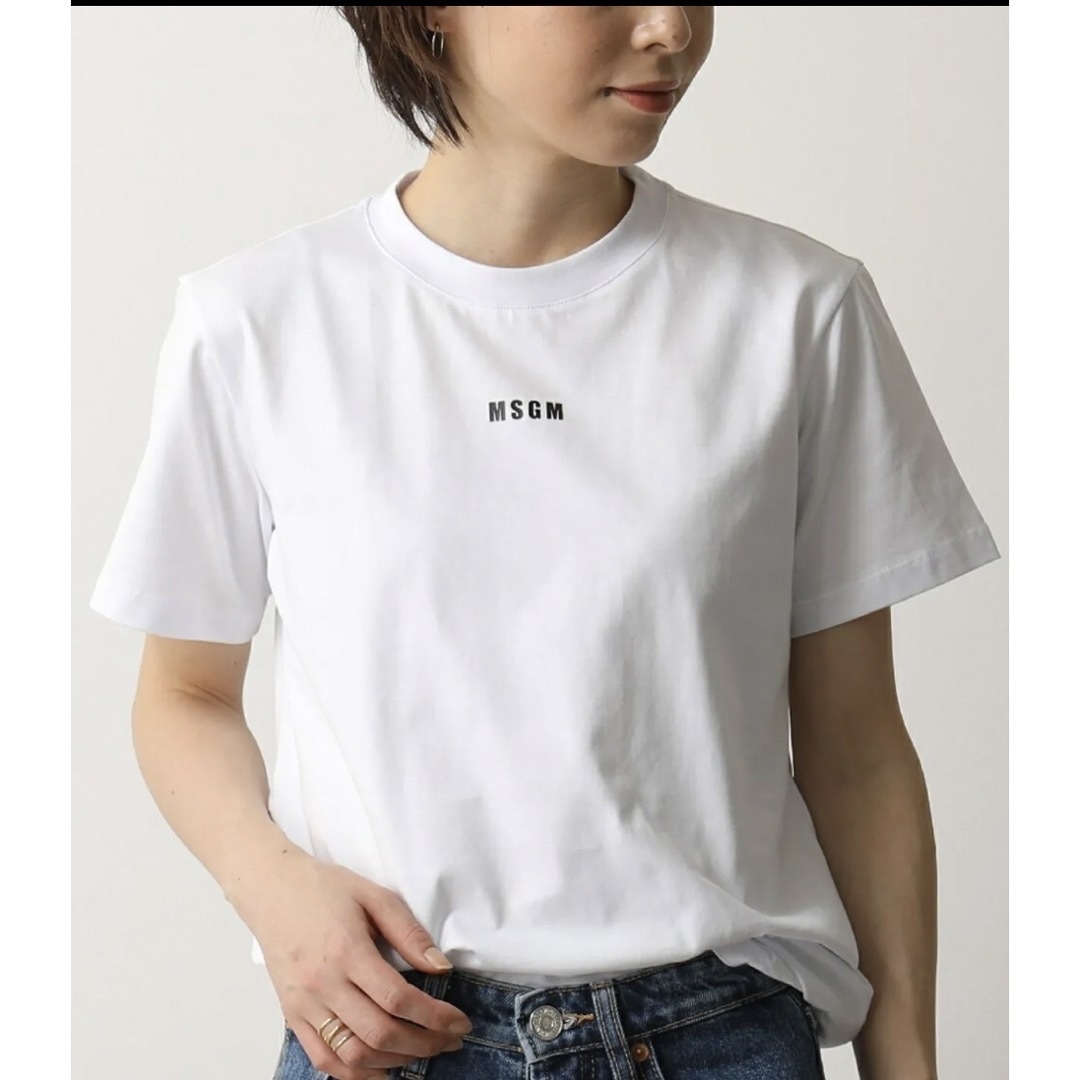 MSGM スモールロゴＴシャツ