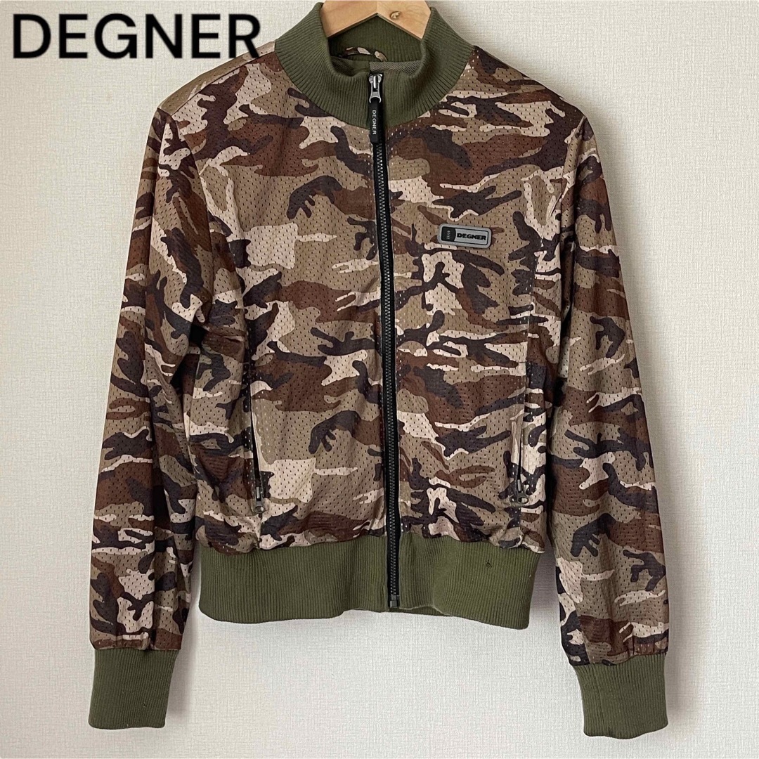 DEGNER(デグナー)のDEGNER 【バイカー用】レディース 迷彩柄 メッシュジャケット sizeL レディースのジャケット/アウター(ライダースジャケット)の商品写真