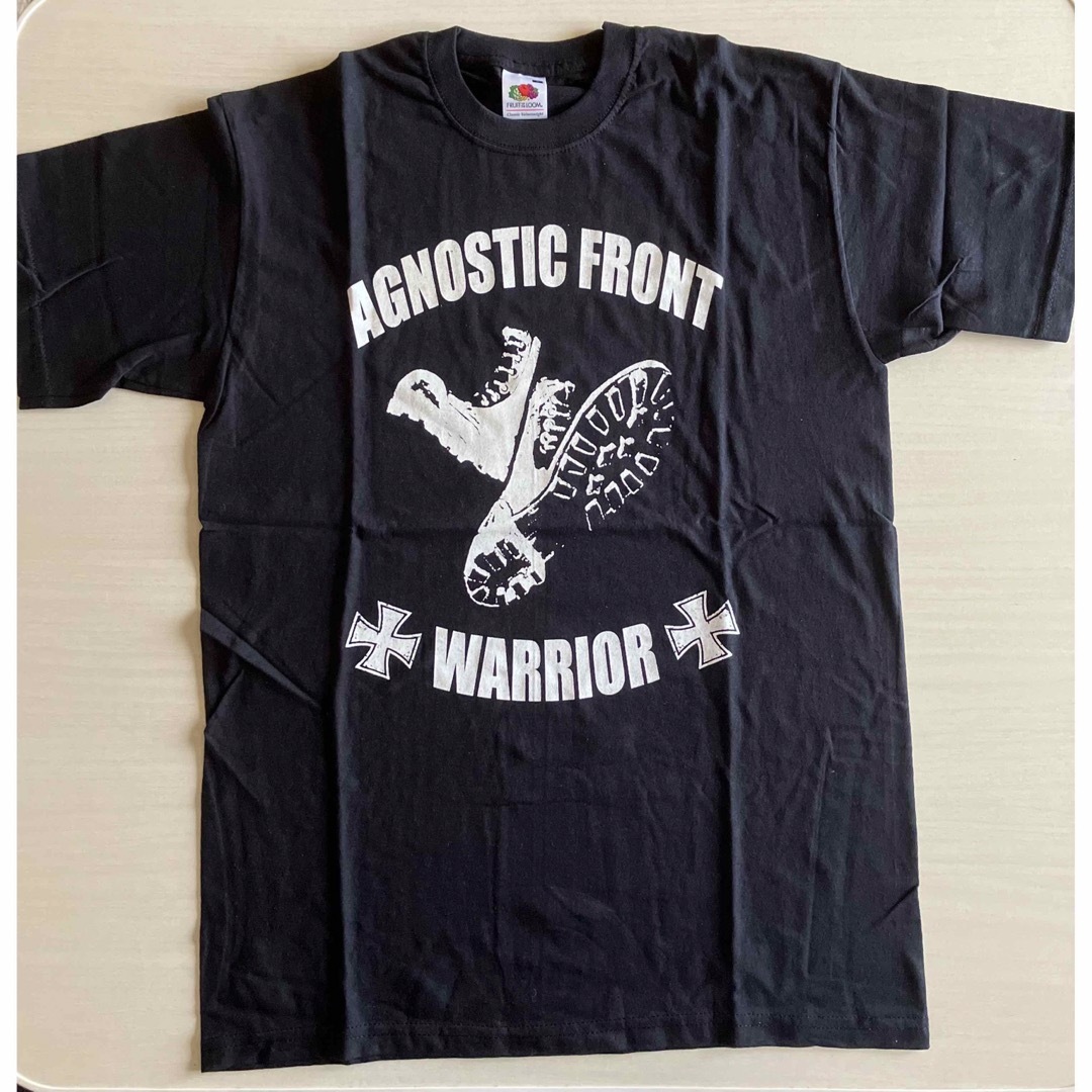 AFTERBASE(アフターベース)のAGNOSTIC FRONT NYHC PUNK アグノスティクフロント バンド メンズのトップス(Tシャツ/カットソー(半袖/袖なし))の商品写真