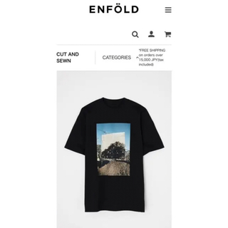 エンフォルド ブラック Tシャツ(レディース/半袖)の通販 84点 | ENFOLD ...