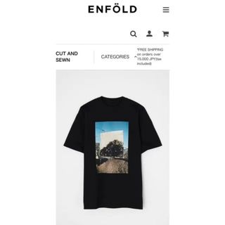 エンフォルド(ENFOLD)のENFÖLD T-SHIRT by YUSUKE YAMATANI(Tシャツ(半袖/袖なし))