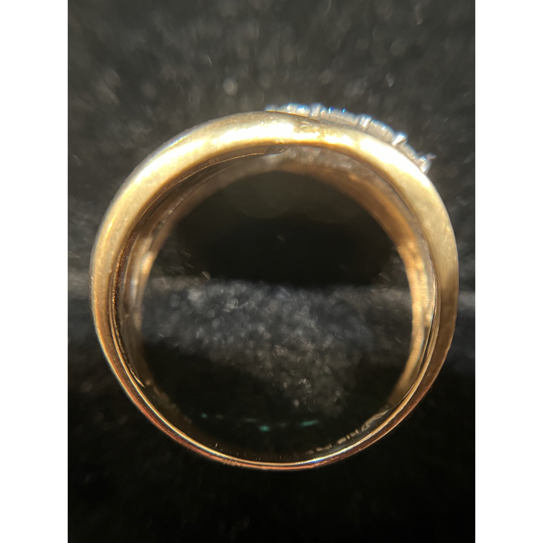 K18 Pt900  18金　プラチナ　指輪  総重量約5.1g 7