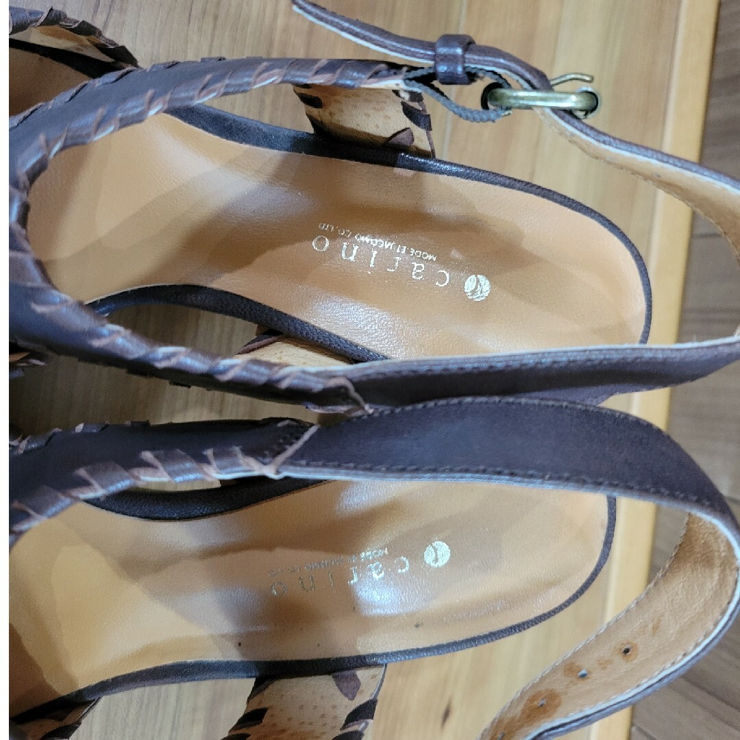 Mode et Jacomo(モードエジャコモ)のカリーノ　carino　サンダル　24.5 レディースの靴/シューズ(サンダル)の商品写真