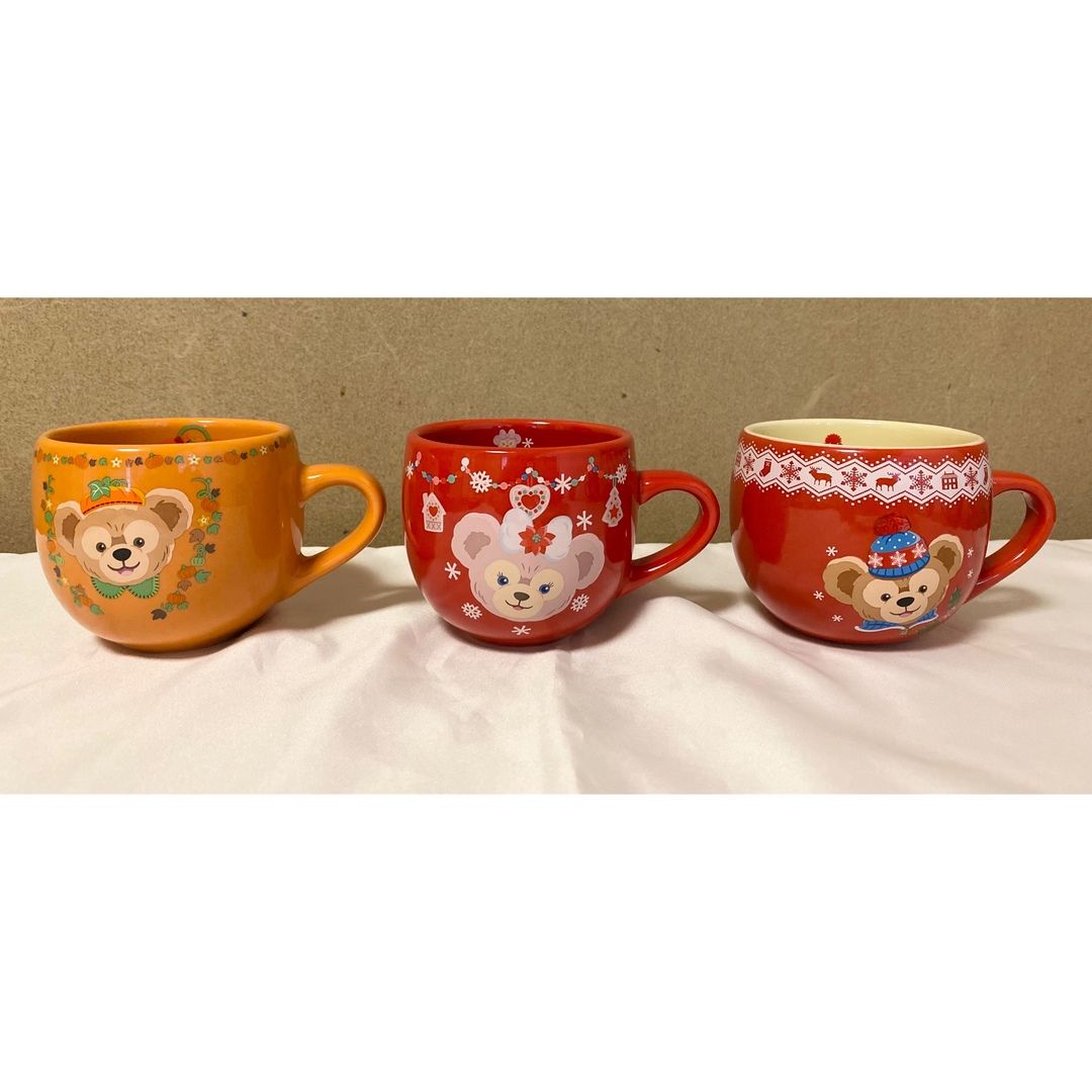 ダッフィー シェリーメイ スーベニアカップ スーベニアプレート セット