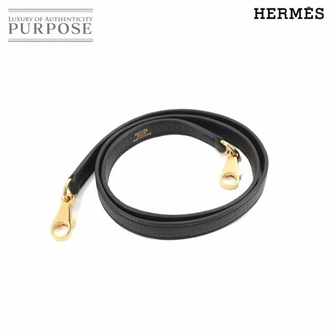 カラー本体エルメス HERMES ケリー ボリード ショルダー ストラップ トリヨンクレマンス ブラック ゴールド 金具 VLP 90148328