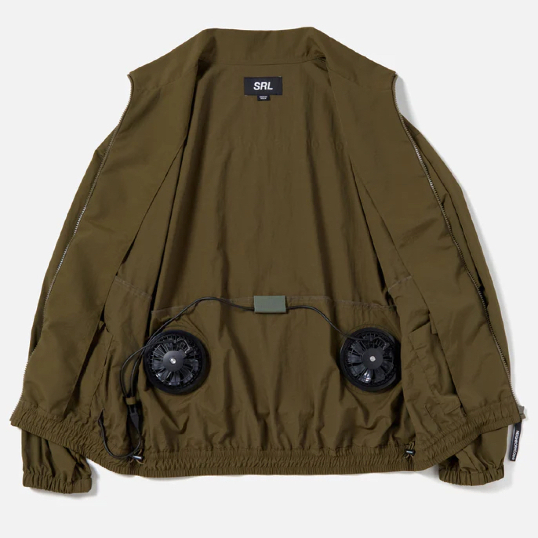 NEIGHBORHOOD(ネイバーフッド)のSRL SRL . COOLING JACKET BK Lサイズ　新品未使用 メンズのジャケット/アウター(ナイロンジャケット)の商品写真