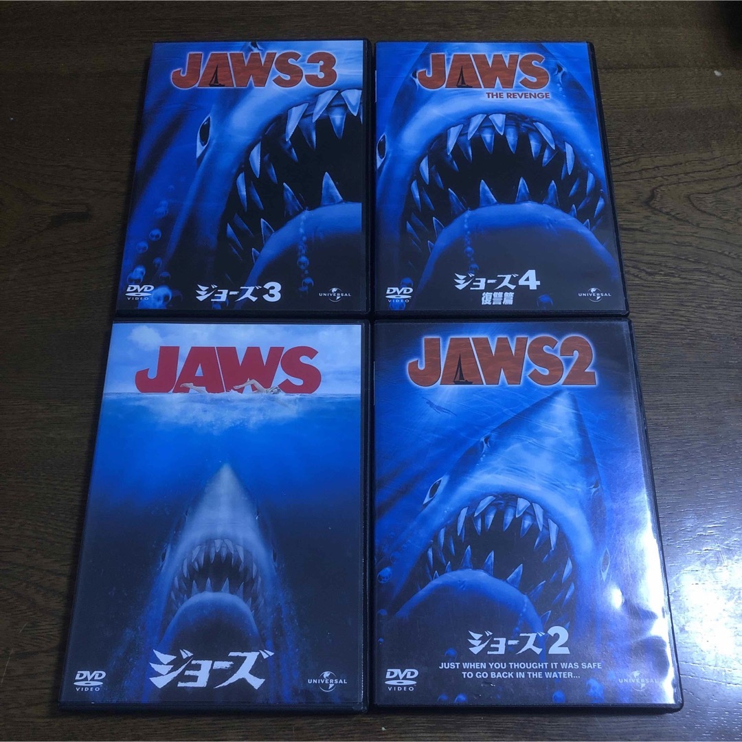 DVD ジョーズ1.2.3.4セットです！！