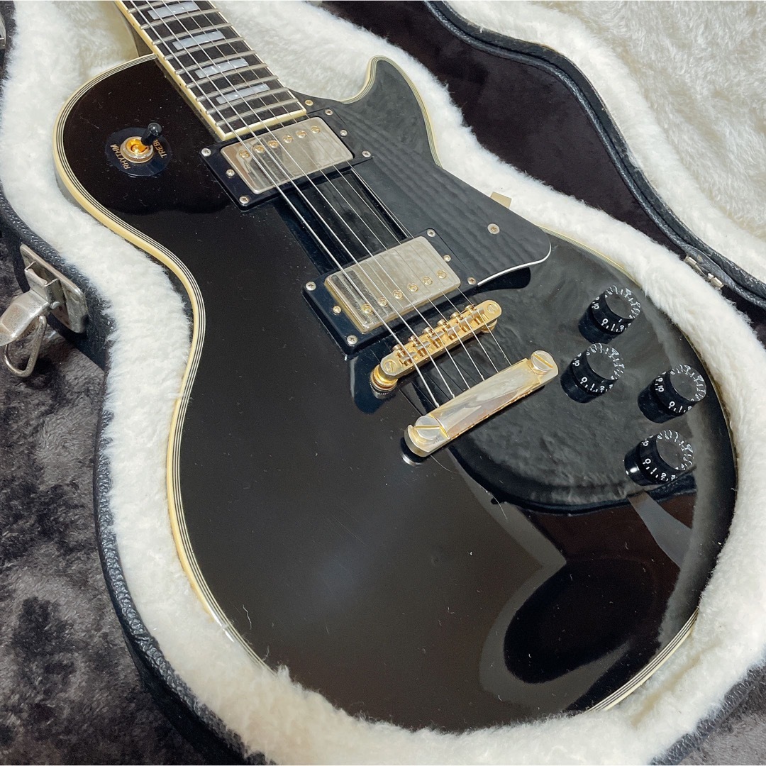 超定番超定番美品Epiphone(エピフォン)レスポールCustomPROカスタム