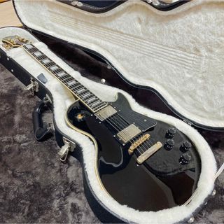 エピフォン(Epiphone)の美品Epiphone(エピフォン)レスポールCustomPROカスタム(エレキギター)