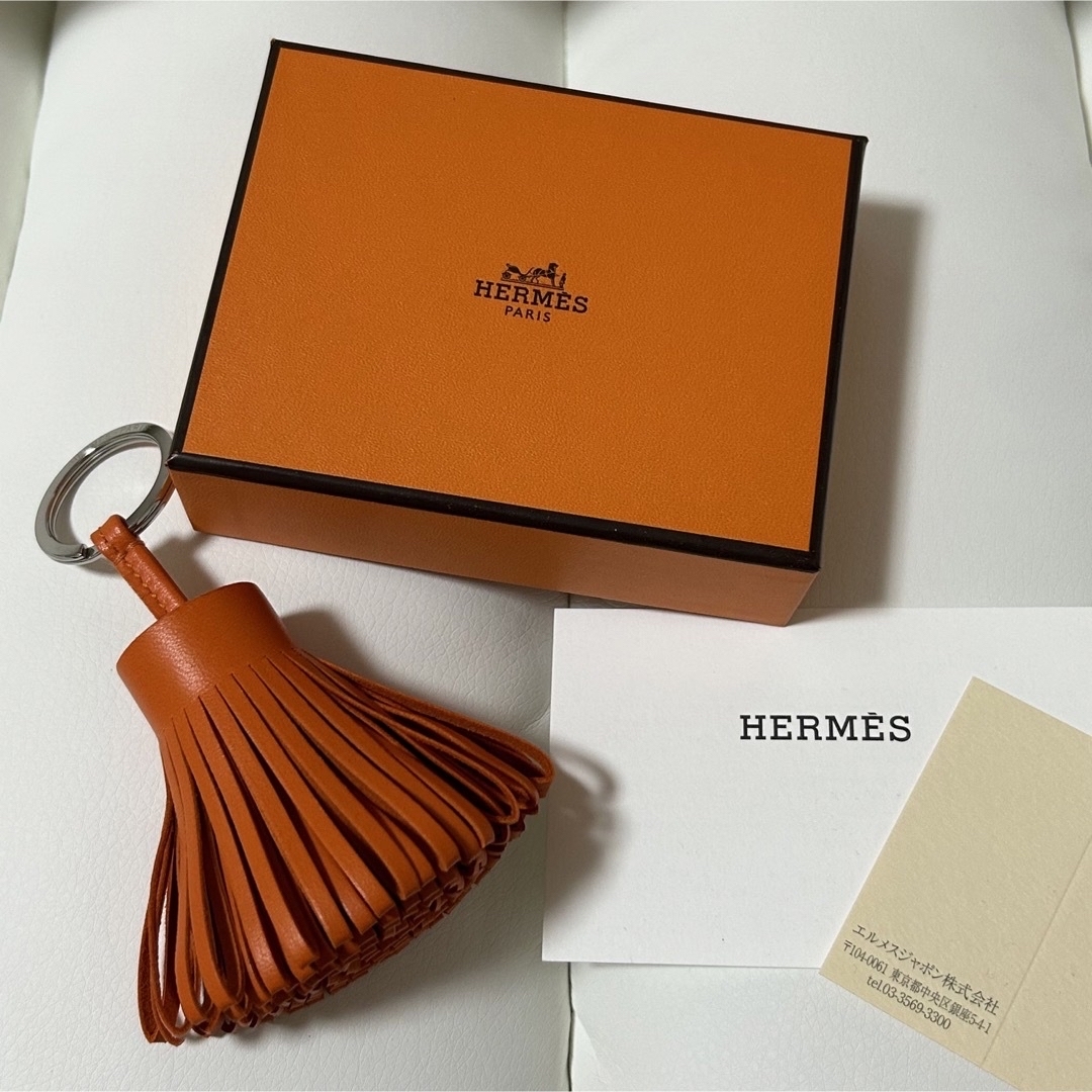 超激得在庫Hermes - 未使用 HERMES エルメス カルメン オレンジ バック ...