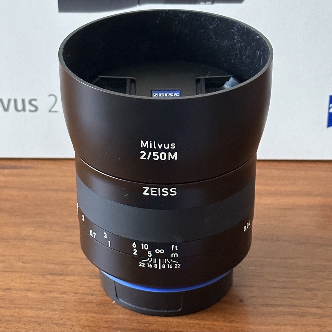 ZEISS(カールツァイス)のCarl Zeiss Milvus 50mm F2 M ZE スマホ/家電/カメラのカメラ(レンズ(単焦点))の商品写真