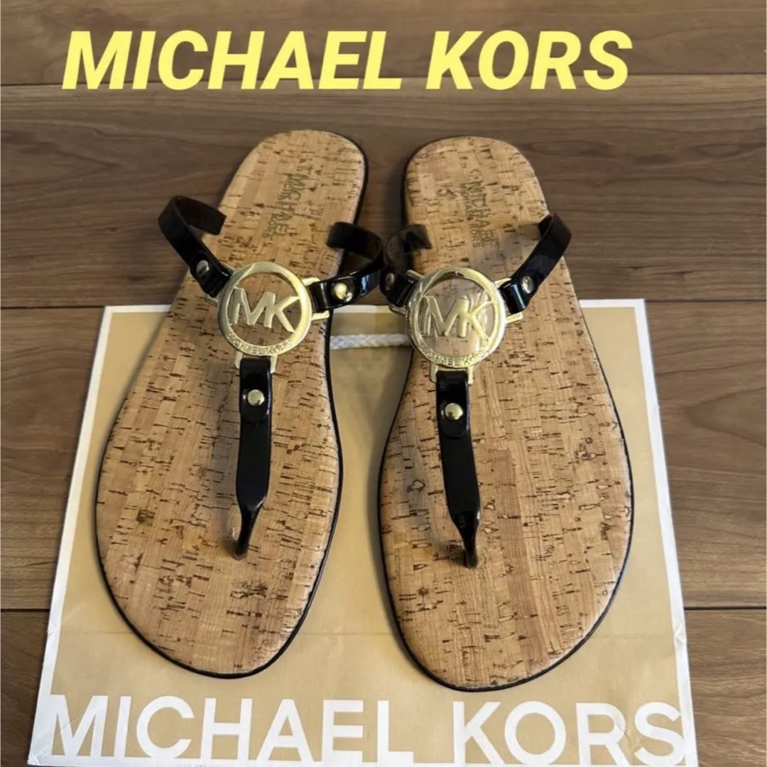 Michael Kors(マイケルコース)の未使用MICHAEL KORS マイケルコース　トングサンダル　ラストワン レディースの靴/シューズ(サンダル)の商品写真