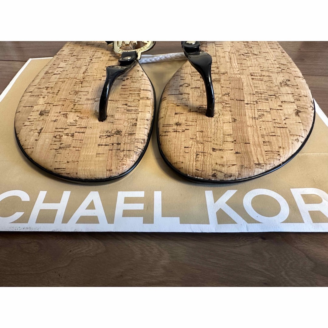 Michael Kors(マイケルコース)の未使用MICHAEL KORS マイケルコース　トングサンダル　ラストワン レディースの靴/シューズ(サンダル)の商品写真