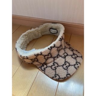 グッチ(Gucci)の専用♡グッチ　GUCCI サンバイザー　新品(サンバイザー)