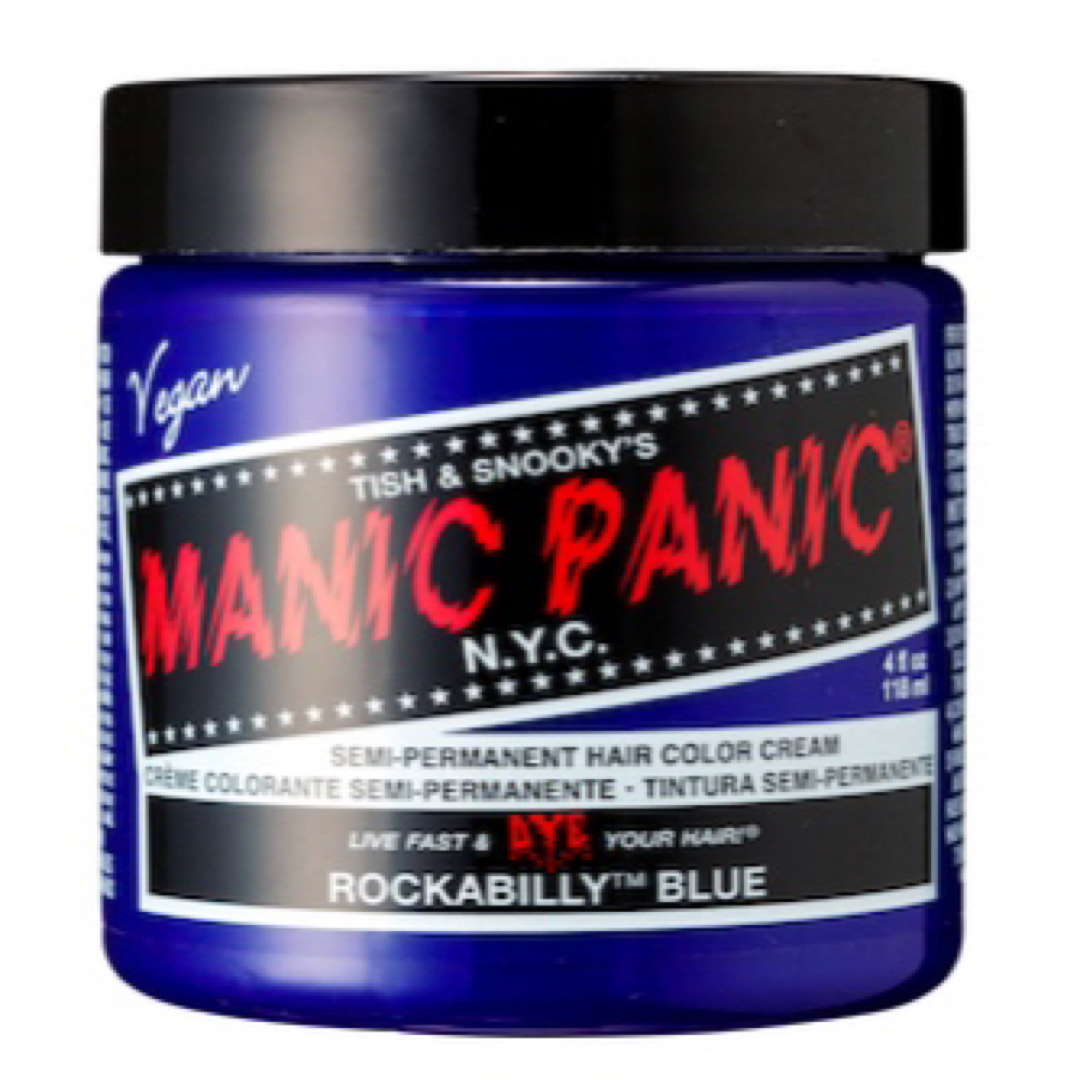 MANIC PANIC(マニックパニック)のマニックパニック　ロカビリーブルー コスメ/美容のヘアケア/スタイリング(カラーリング剤)の商品写真
