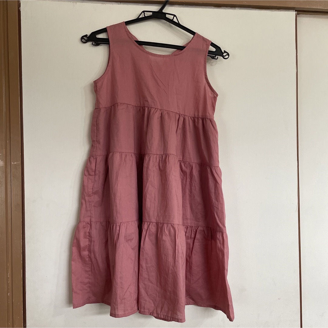 未着用！ワンピース　130cm キッズ/ベビー/マタニティのキッズ服女の子用(90cm~)(ワンピース)の商品写真