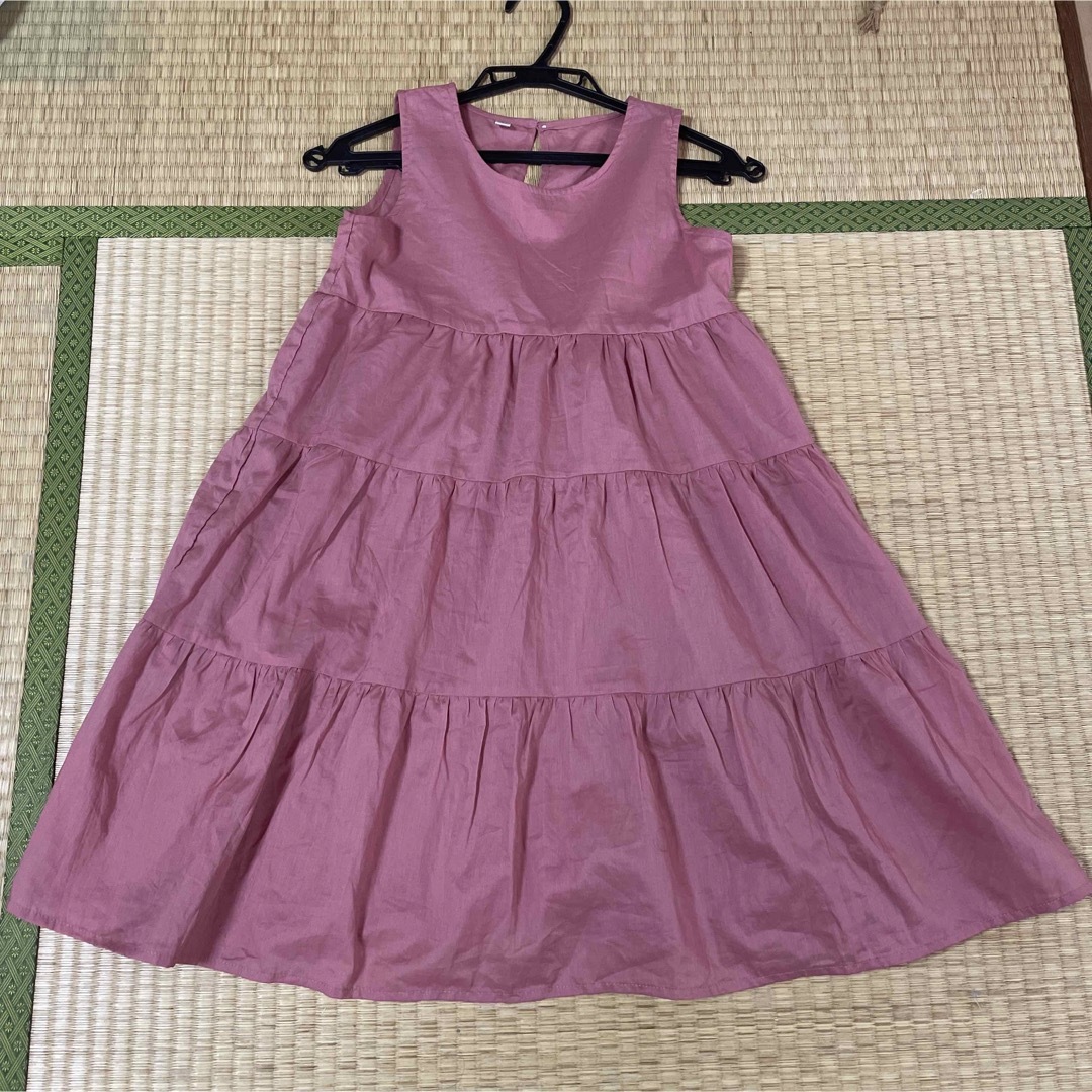 未着用！ワンピース　130cm キッズ/ベビー/マタニティのキッズ服女の子用(90cm~)(ワンピース)の商品写真