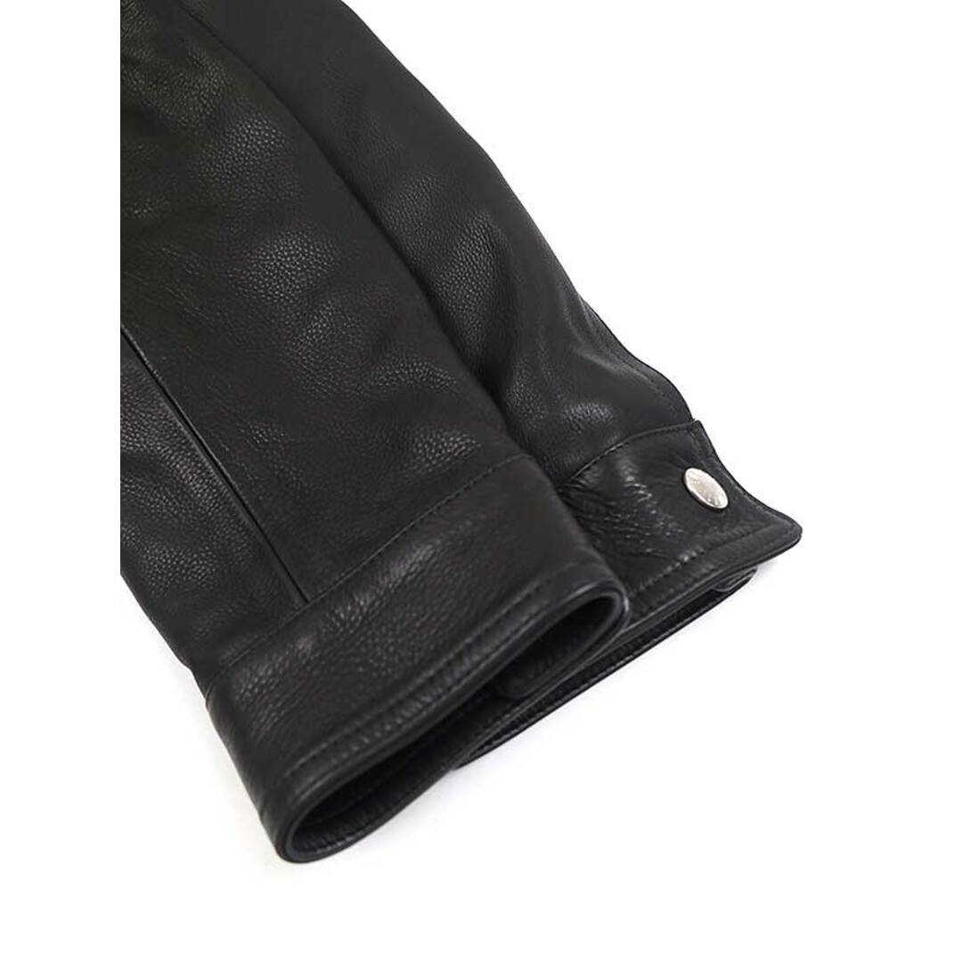 EMMETI JURI LUXE SETA GRAIN ライダースジャケット - レザージャケット