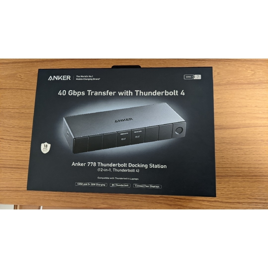 ドッキングステーション Anker 778 Thunderbolt