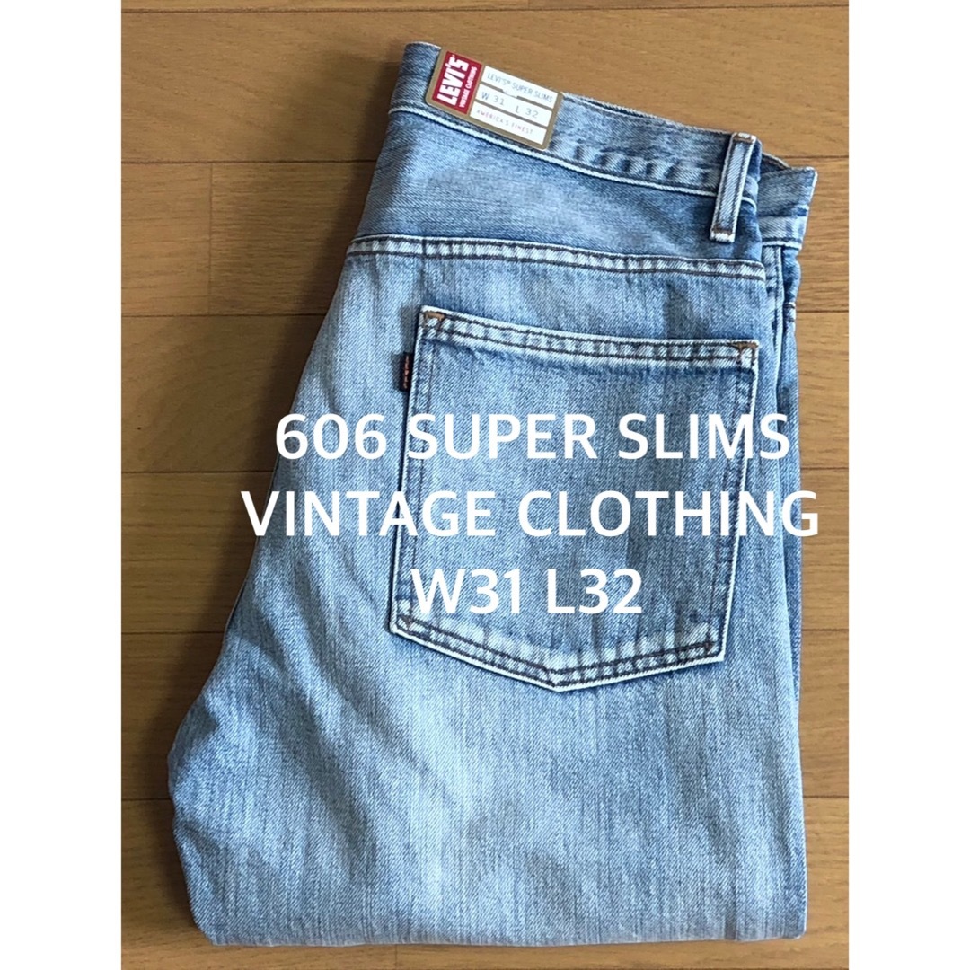 Levi's 606 SUPER SLIM 1965 USA製 - デニム/ジーンズ