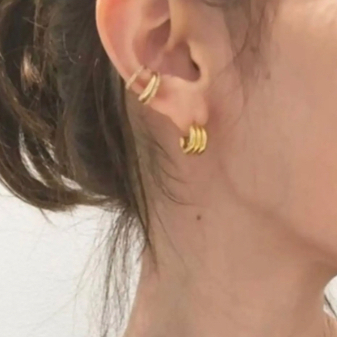 L'Appartement AGMES Hoop Pierce ピアス