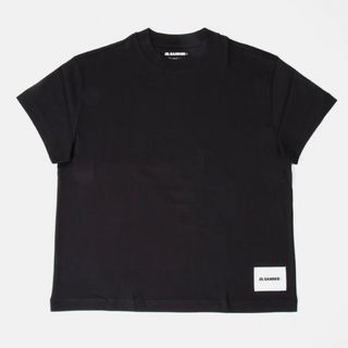 ジルサンダー(Jil Sander)のJIL SANDER +ジルサンダー Tシャツ Mレディース  ブラック(Tシャツ(半袖/袖なし))