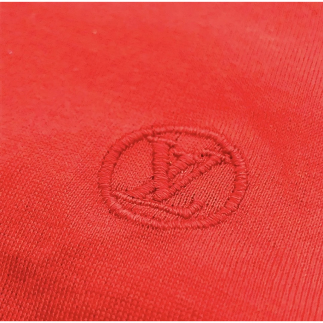 【美品】LOUIS VUITTON ルイヴィトン　Tシャツ　刺繍　ロゴマーク　L