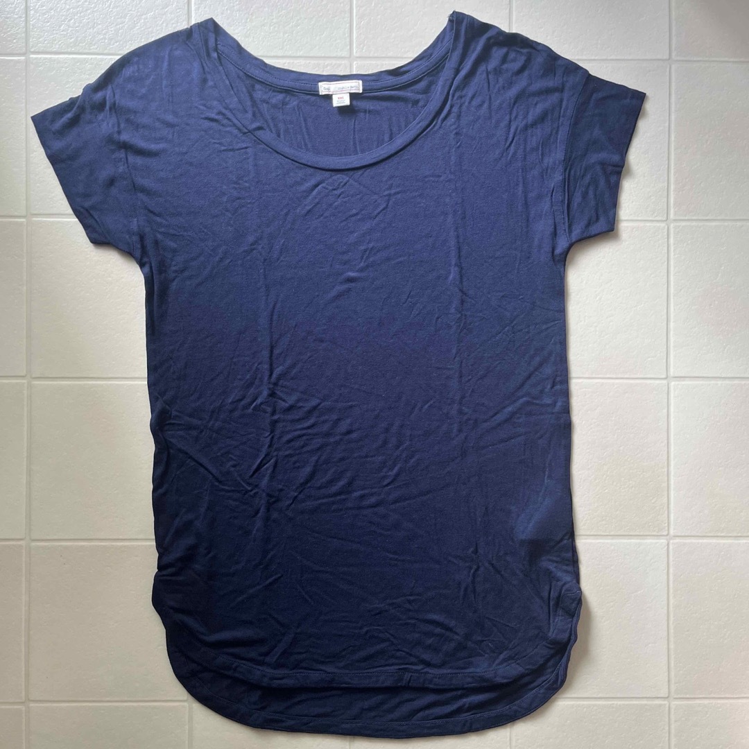 GAP(ギャップ)のGap Tシャツ ネイビー  S size  美品です  レディースのトップス(Tシャツ(半袖/袖なし))の商品写真