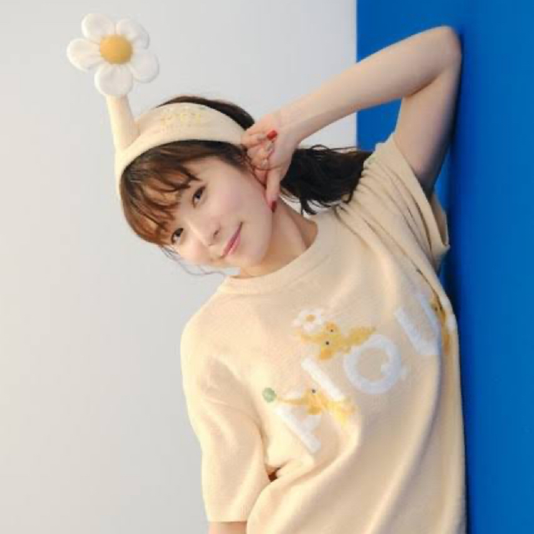 ジェラートピケ ピクミンヘアバンド☆【新 品・未使用品】-
