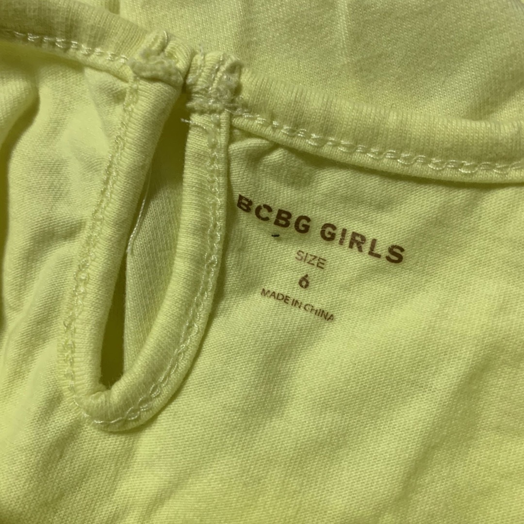 コストコ(コストコ)のBCBG GIRLS コストコ ノースリーブ トップス 110〜120cm キッズ/ベビー/マタニティのキッズ服女の子用(90cm~)(Tシャツ/カットソー)の商品写真