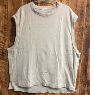 通常在庫品 【美品】 モンベル クルーネックノースリーブメッシュ