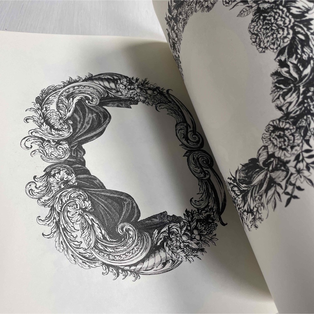 デザイン画　ornamental cartouches エンタメ/ホビーの本(アート/エンタメ)の商品写真
