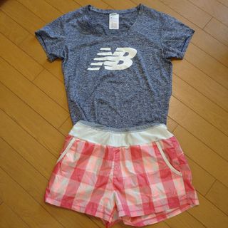 ニューバランス(New Balance)のnew balance トレーニングウェア上下セット(ヨガ)